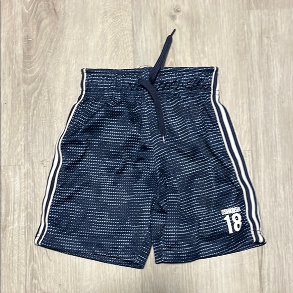 Black and White Athletic Shorts - Picture 1 of 1